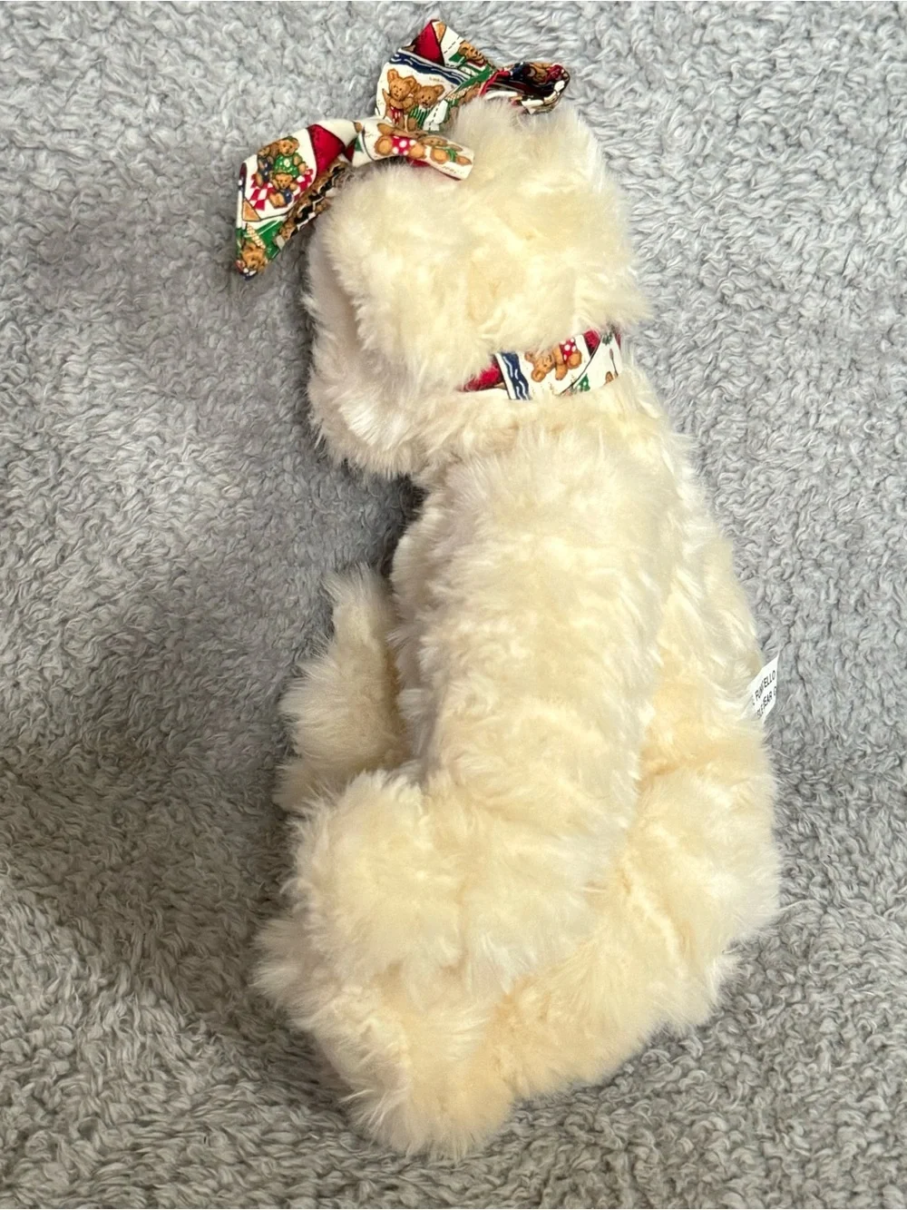 Annette Funicello Bear Belly Buttons Plush 15” Jointed Teddy Stuffed Animal Soft